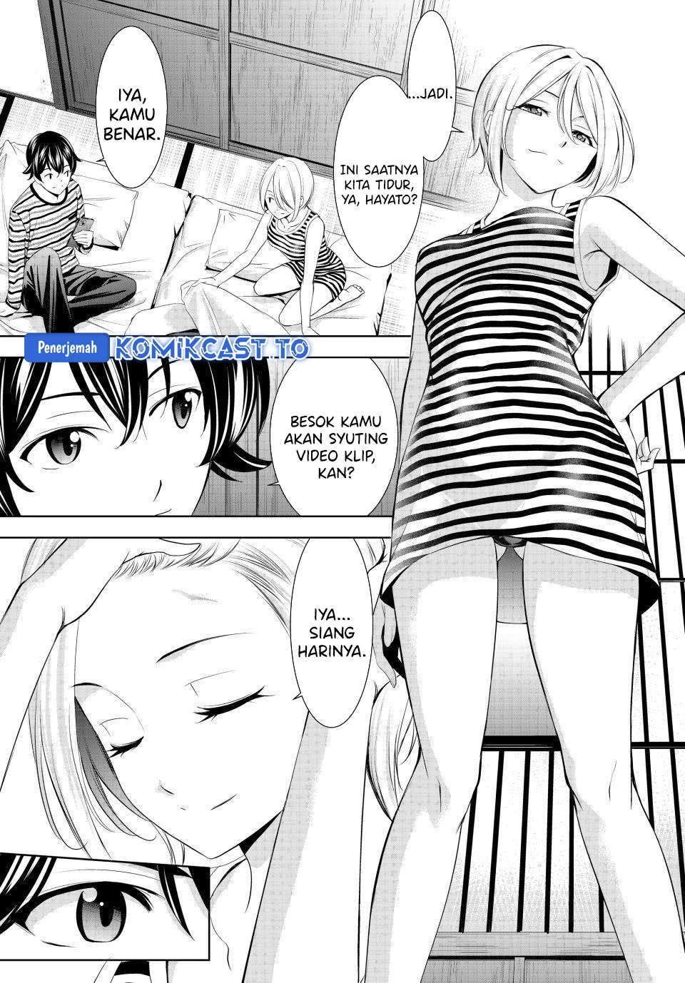 Halaman 11 — Megami no Café Terrace Chapter 217