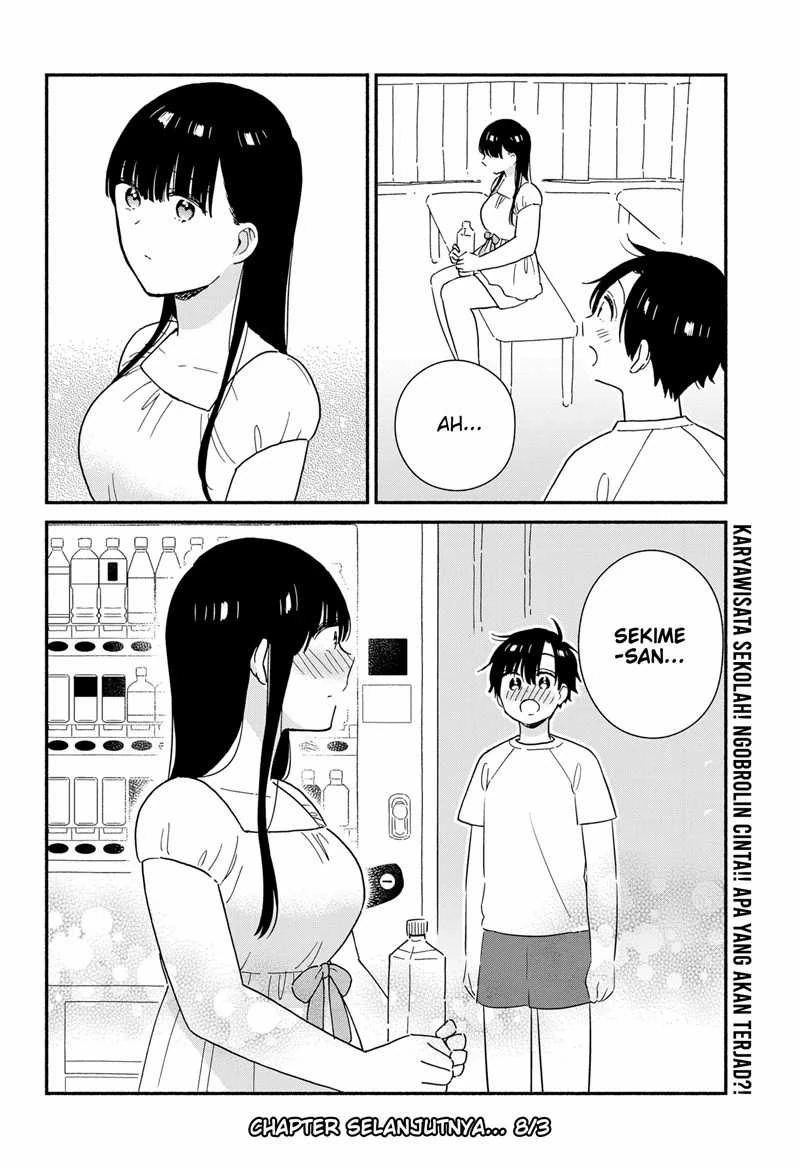 Halaman 9 — Sekimen Shinaide Sekime-san Chapter 23