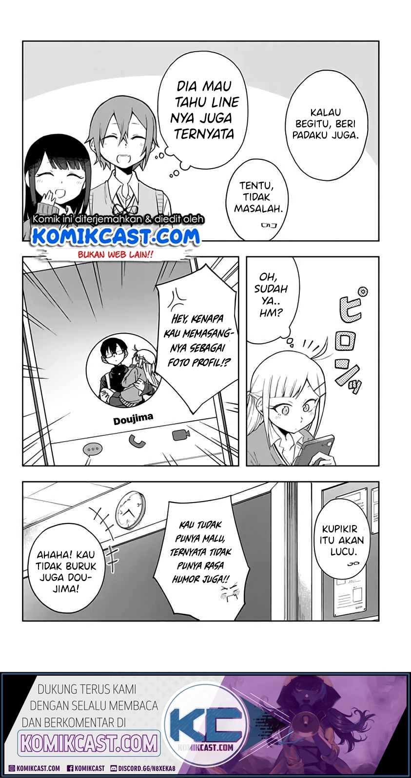 Halaman 10 — Doujima-kun wa Doujinai Chapter 2
