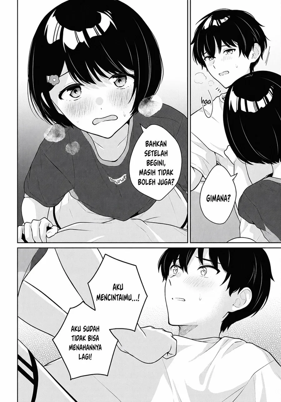 Halaman 35 — Danjo Hi 1:5 no Sekai demo Futsuu ni Ikirareru to Omotta? Gekiomo Kanjou na Kanojo-tachi ga Mujikaku Danshi ni Hanrou saretara Chapter 19