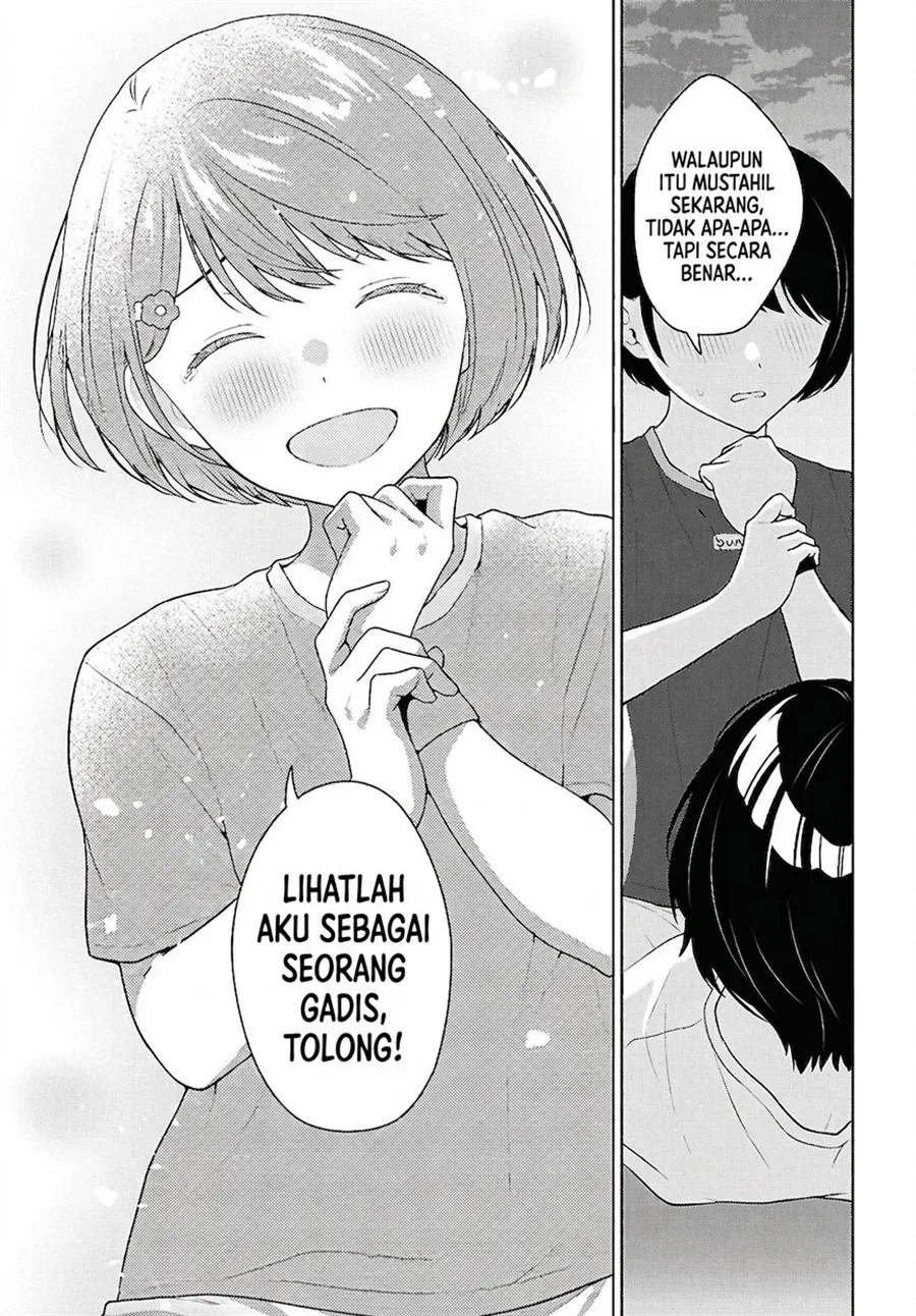 Halaman 36 — Danjo Hi 1:5 no Sekai demo Futsuu ni Ikirareru to Omotta? Gekiomo Kanjou na Kanojo-tachi ga Mujikaku Danshi ni Hanrou saretara Chapter 19