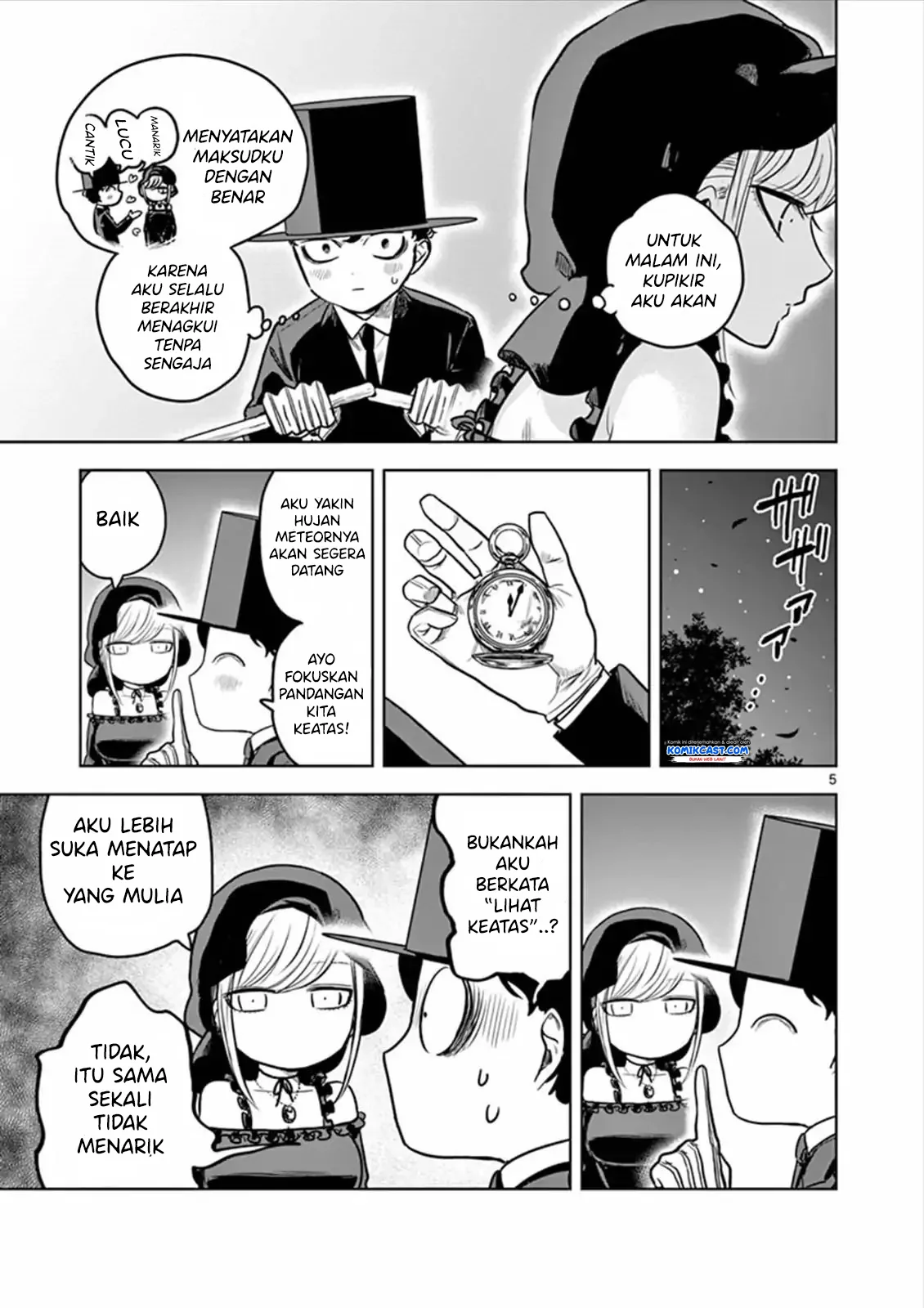 Halaman 5 — Shinigami Bocchan to Kuro Maid Chapter 14