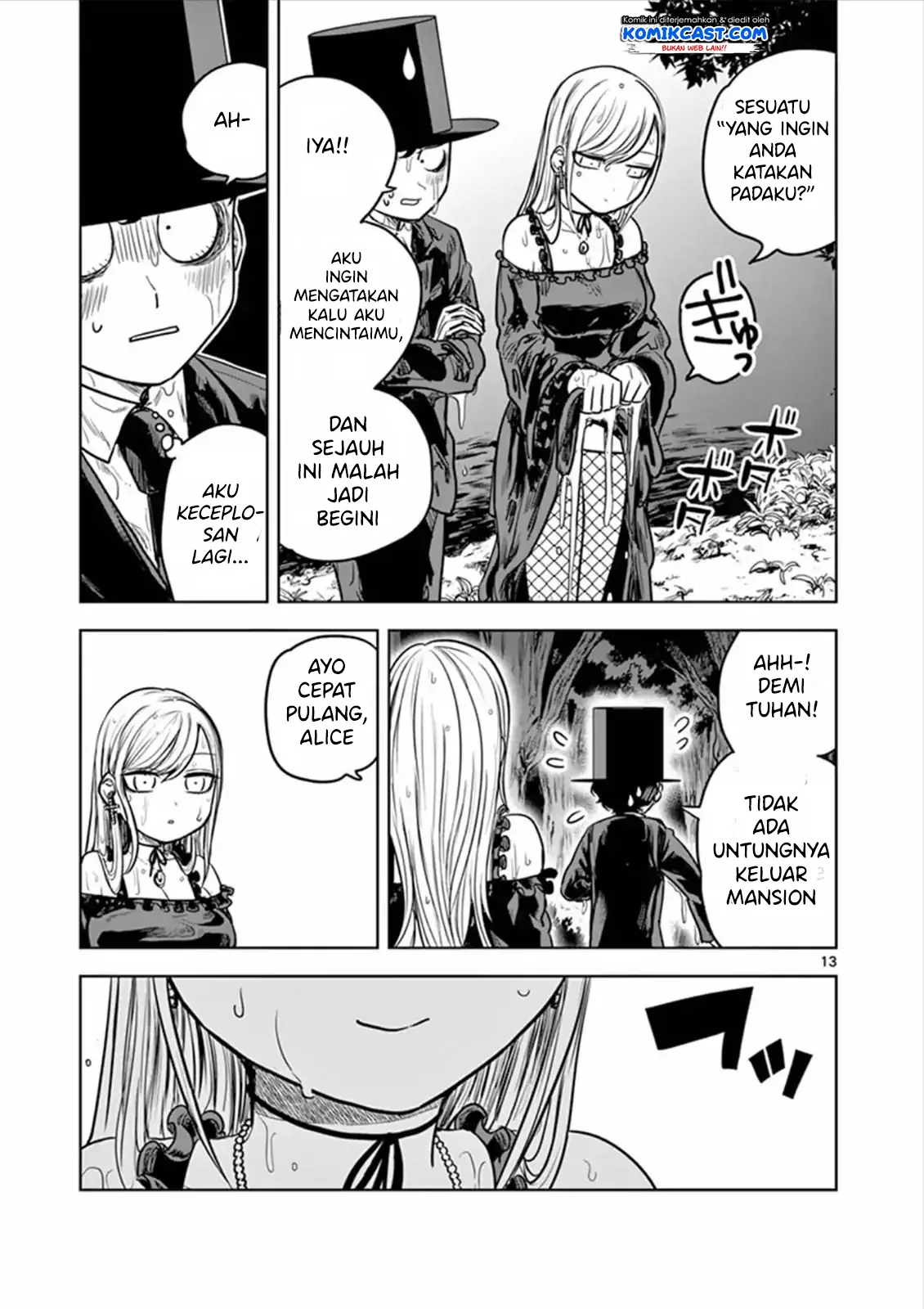 Halaman 12 — Shinigami Bocchan to Kuro Maid Chapter 14