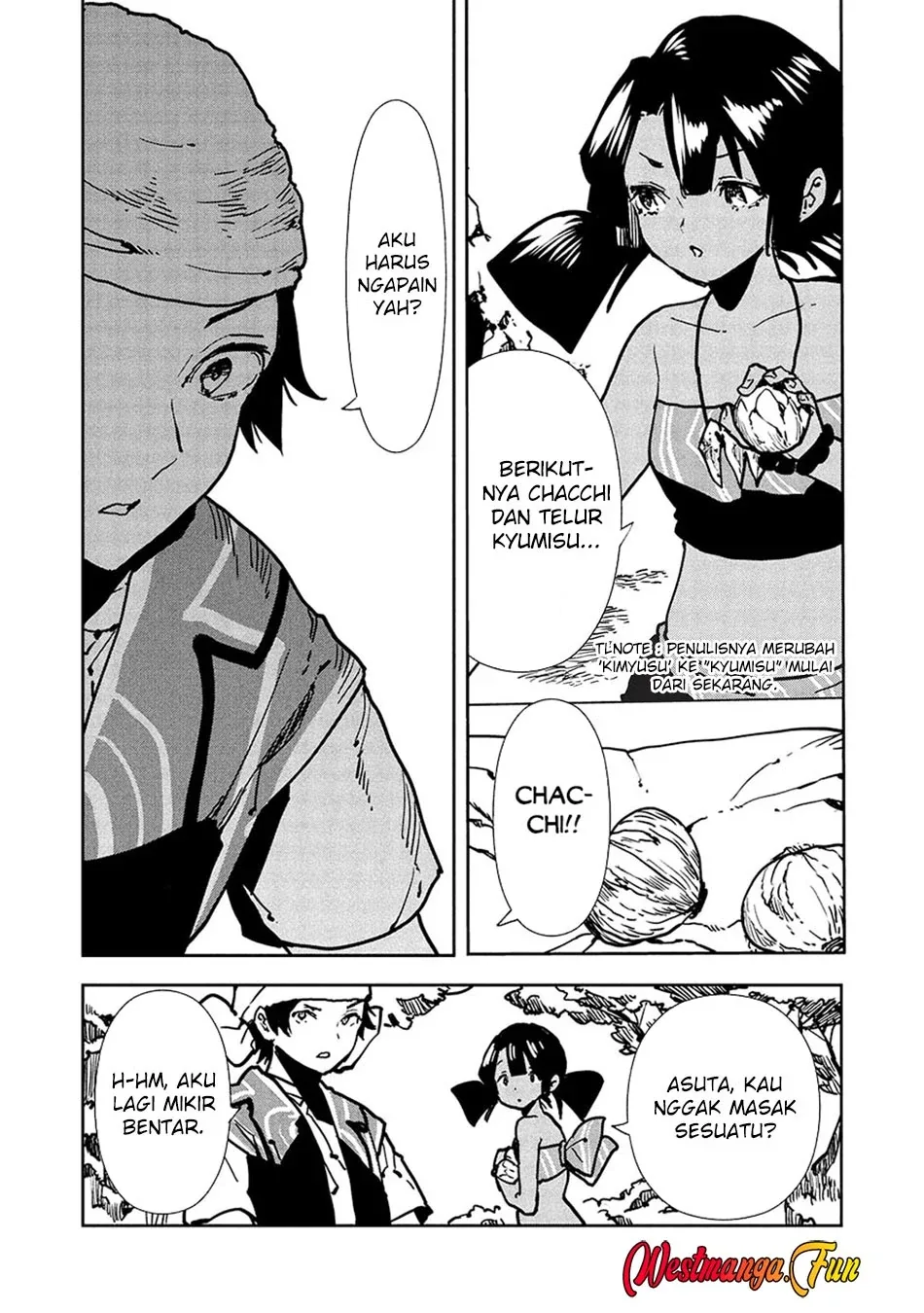 Halaman 19 — Isekai Ryouridou Chapter 58