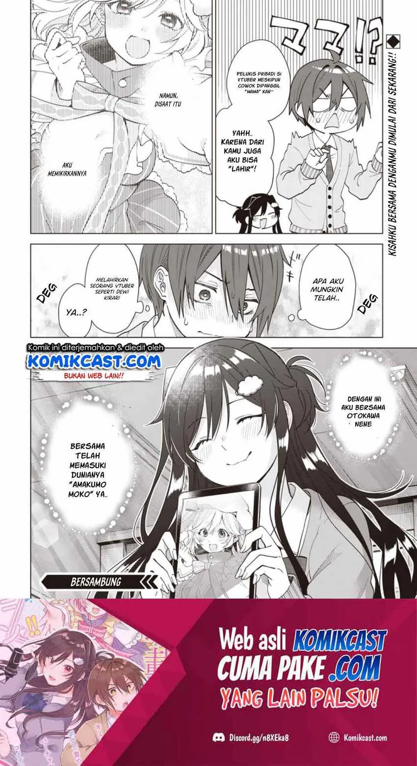 Halaman 16 — VTuber wa Mama Naranai! Chapter 1.3