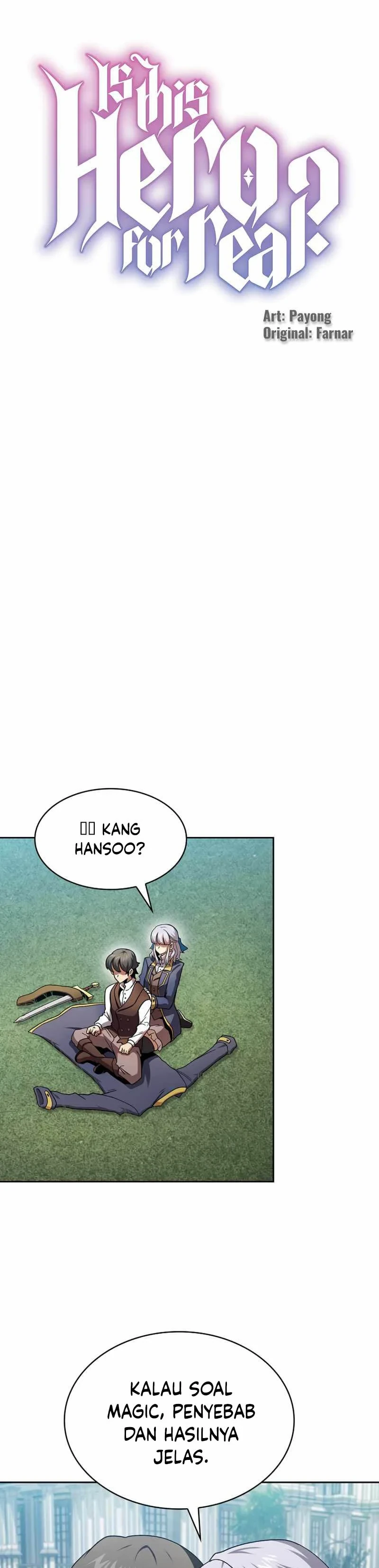 Halaman 14 — Is This Hero for Real? Chapter 75