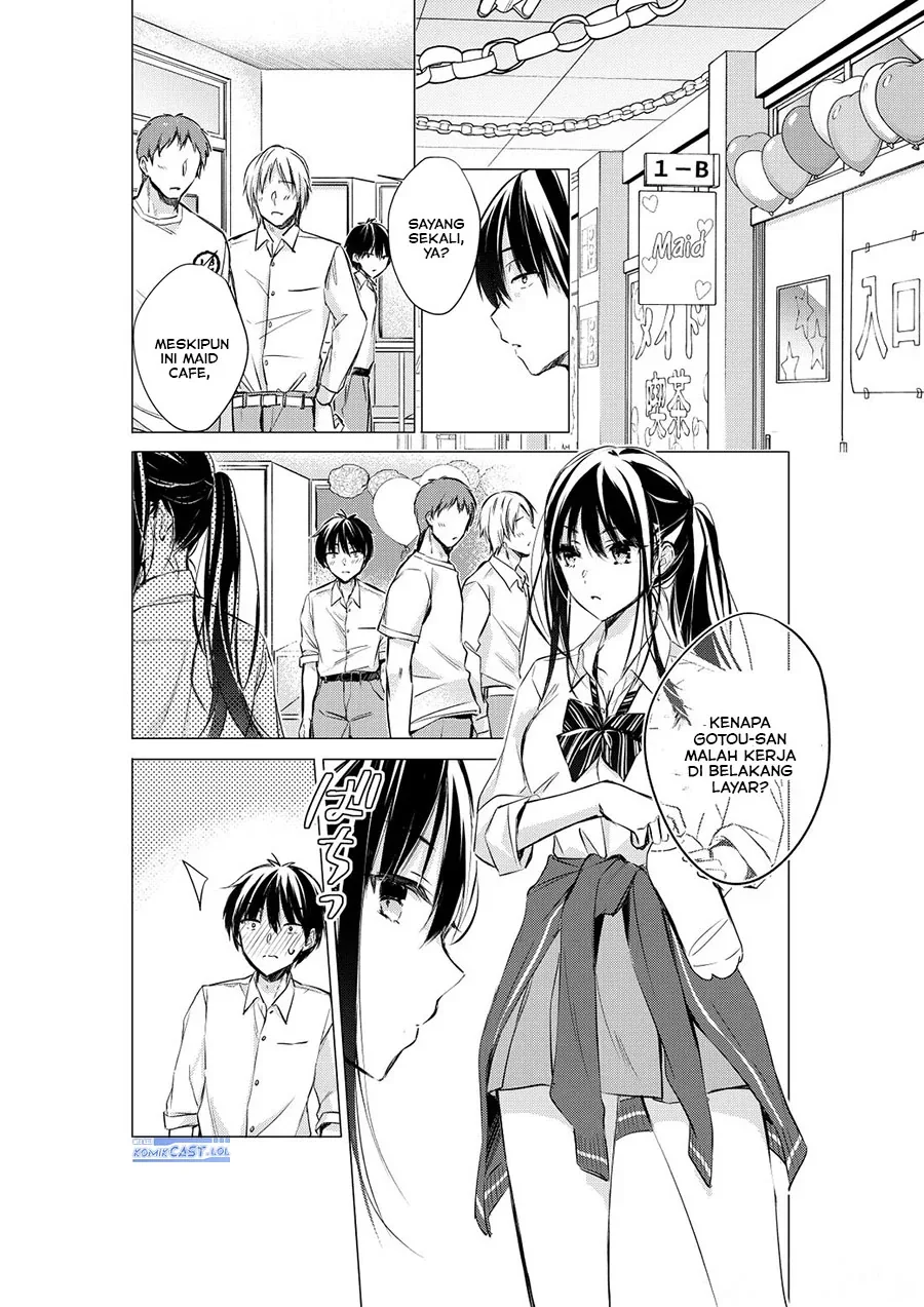 Halaman 4 — Gotou-san wa Furimukasetai! Chapter 63