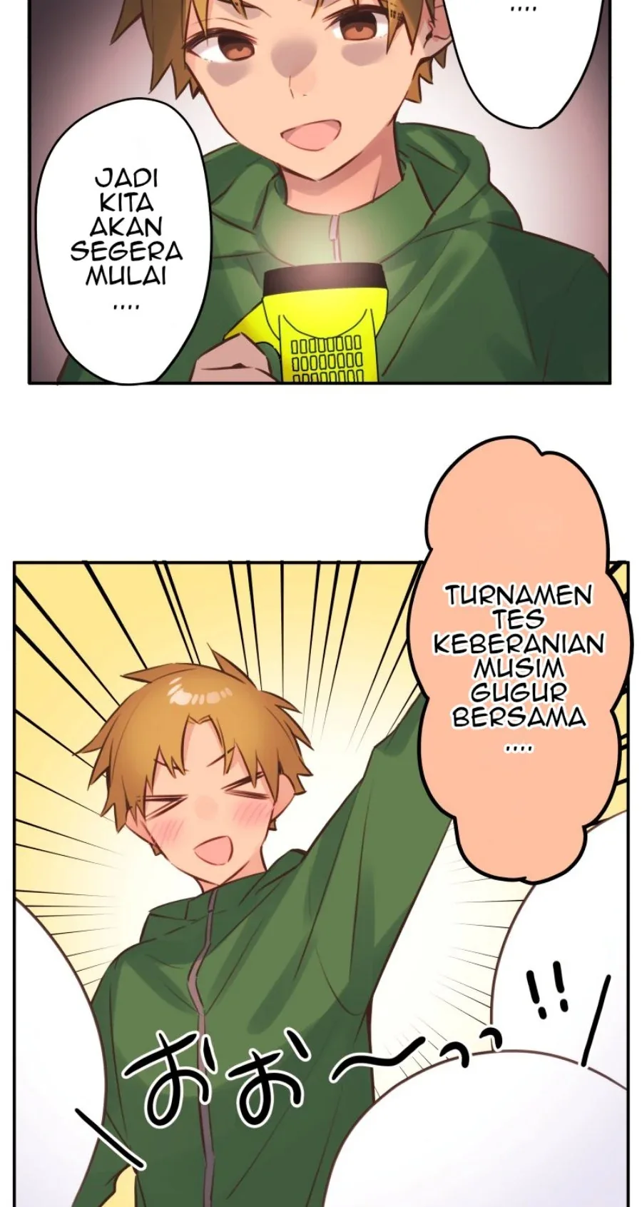 Halaman 5 — Waka-chan Is Flirty Again Chapter 86