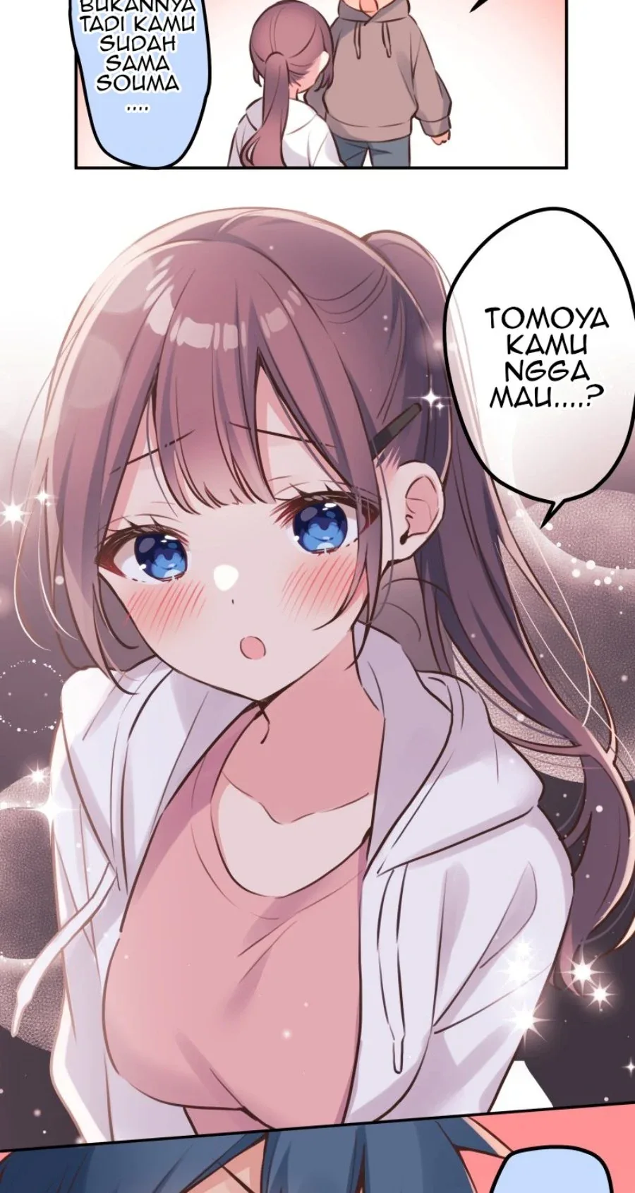 Halaman 29 — Waka-chan Is Flirty Again Chapter 86
