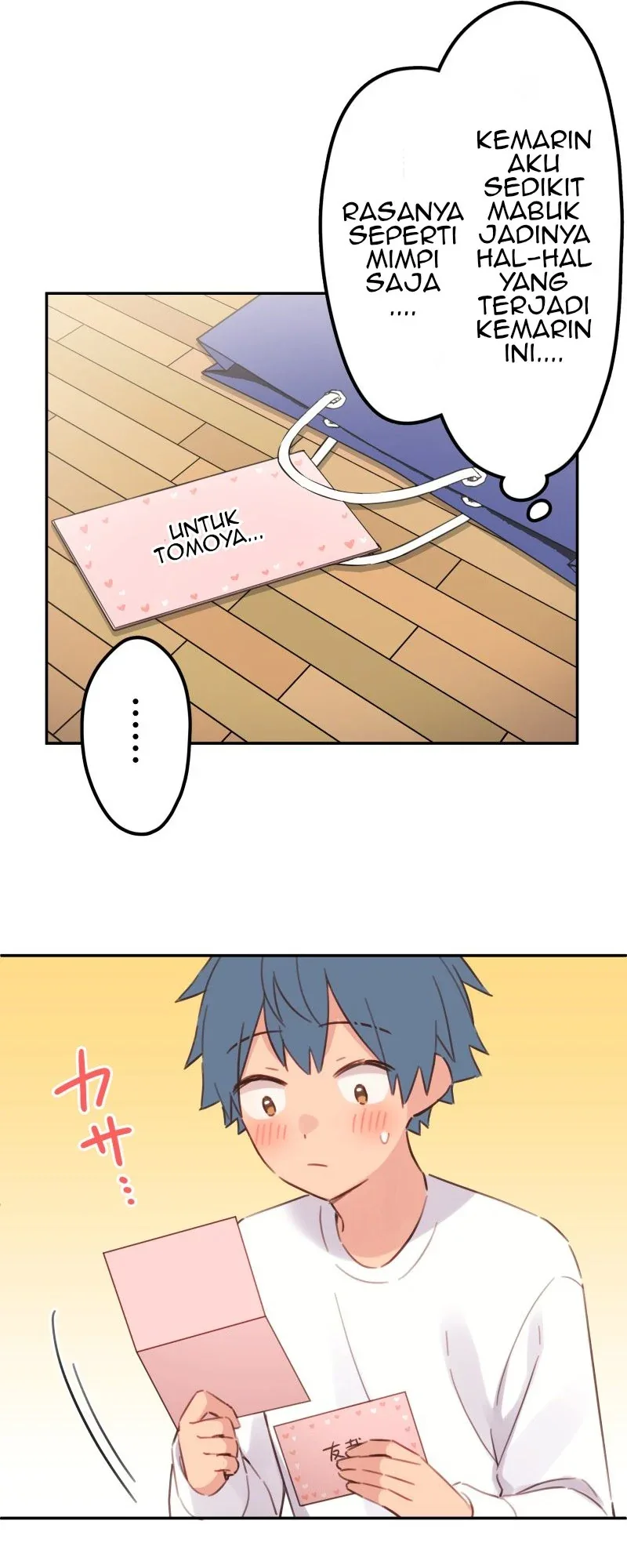 Halaman 6 — Waka-chan Is Flirty Again Chapter 165