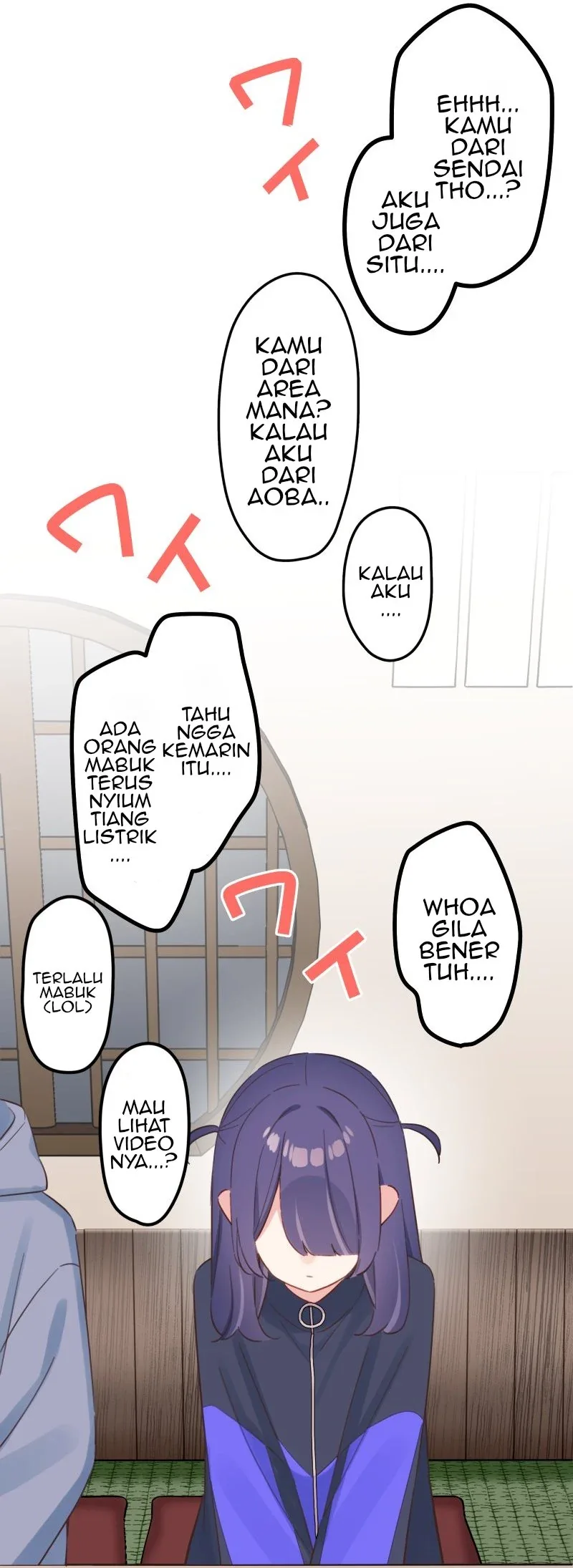 Halaman 33 — Waka-chan Is Flirty Again Chapter 165