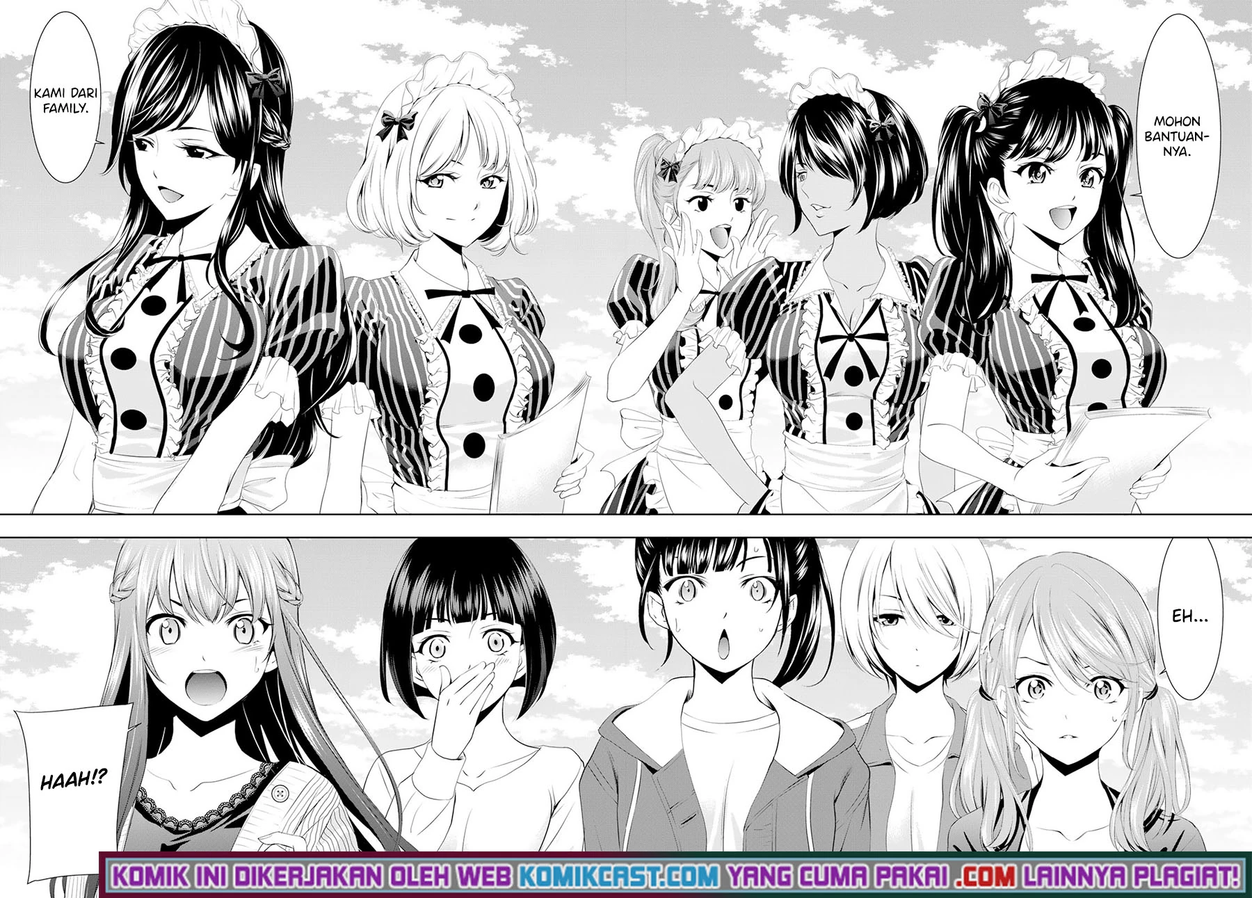 Halaman 15 — Megami no Café Terrace Chapter 49
