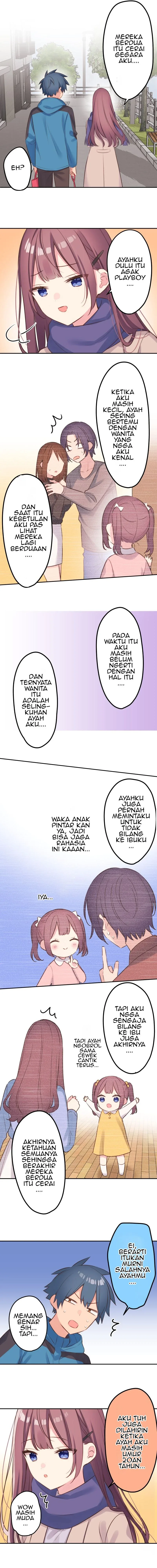 Halaman 3 — Waka-chan Is Flirty Again Chapter 123