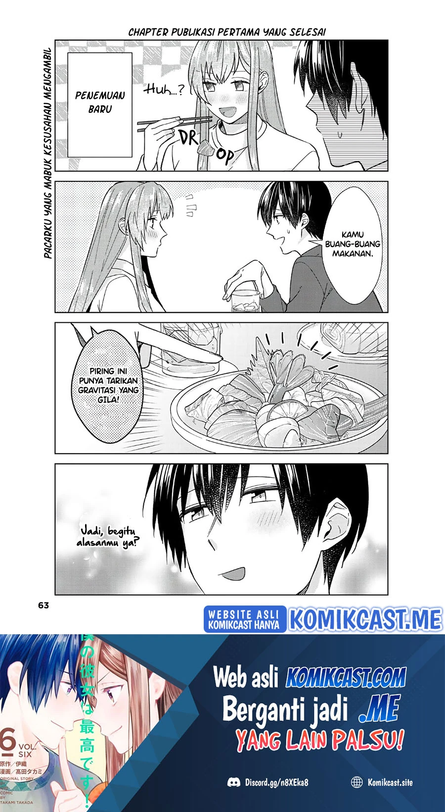 Halaman 27 — Boku no Kanojo wa Saikou desu! Chapter 44