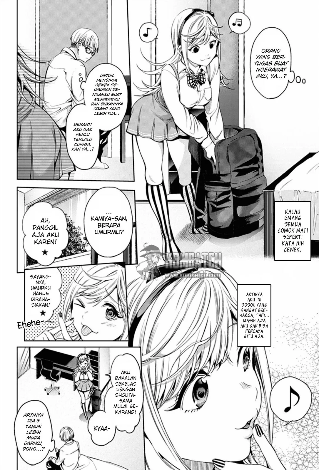 Halaman 3 — Shuumatsu no Harem Chapter 14
