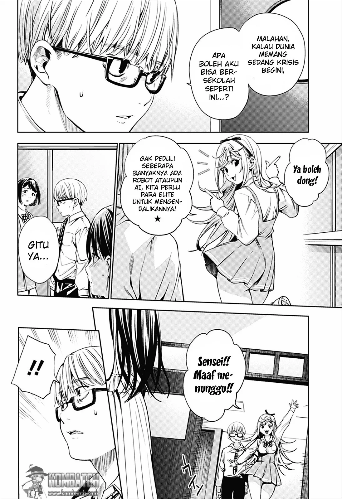 Halaman 16 — Shuumatsu no Harem Chapter 14