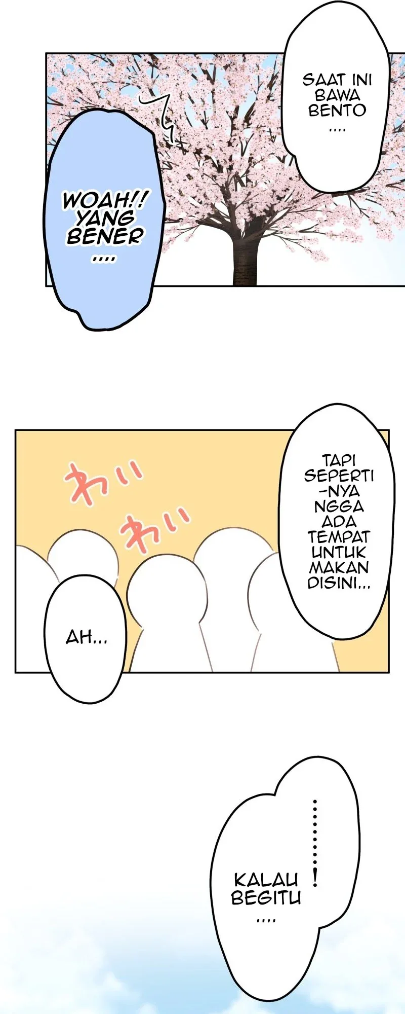 Halaman 5 — Waka-chan Is Flirty Again Chapter 174