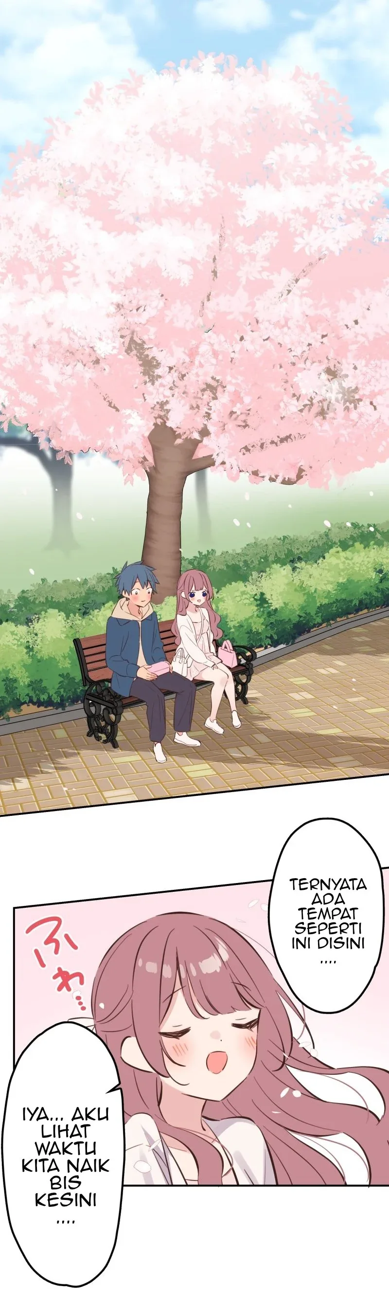 Halaman 6 — Waka-chan Is Flirty Again Chapter 174