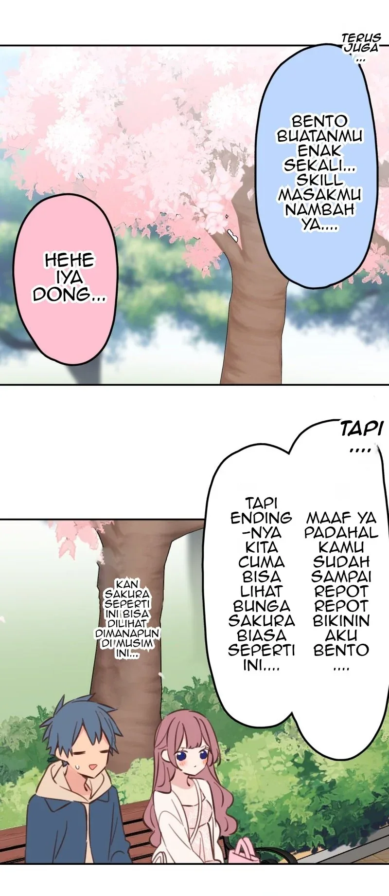 Halaman 7 — Waka-chan Is Flirty Again Chapter 174