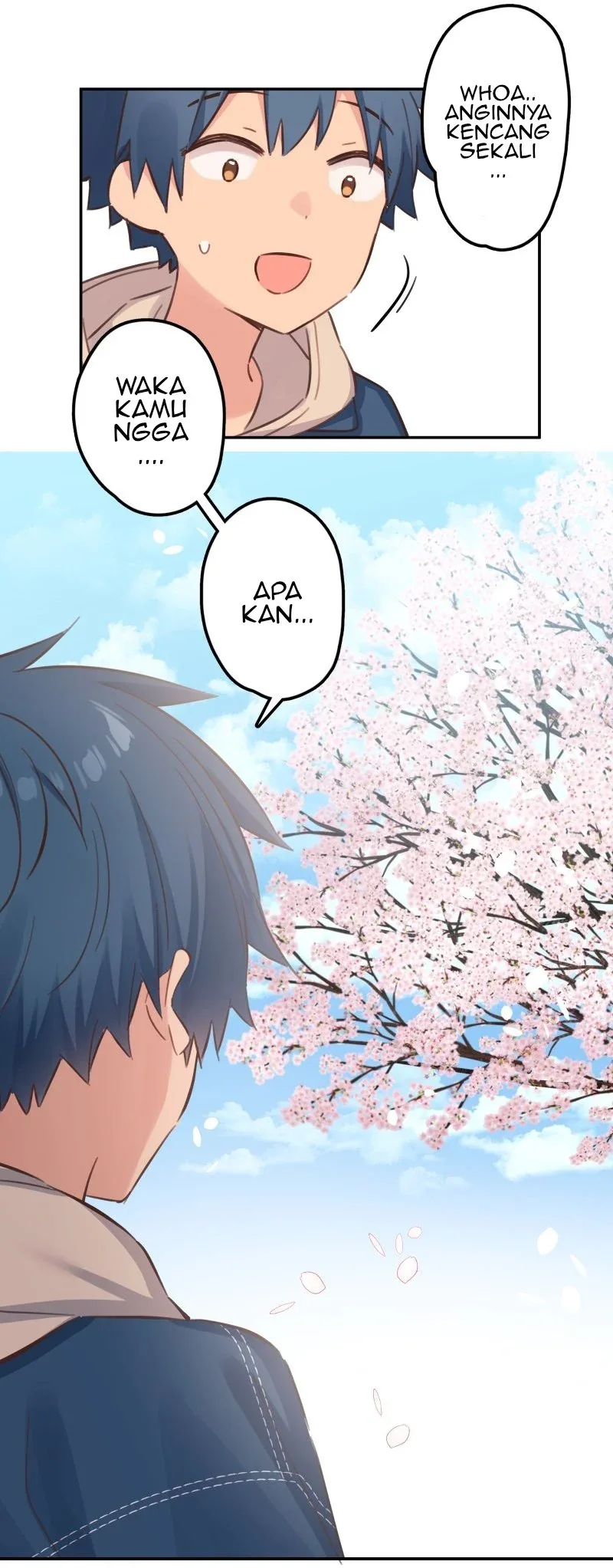 Halaman 17 — Waka-chan Is Flirty Again Chapter 174