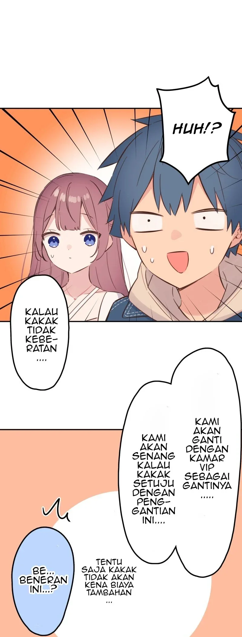 Halaman 34 — Waka-chan Is Flirty Again Chapter 174