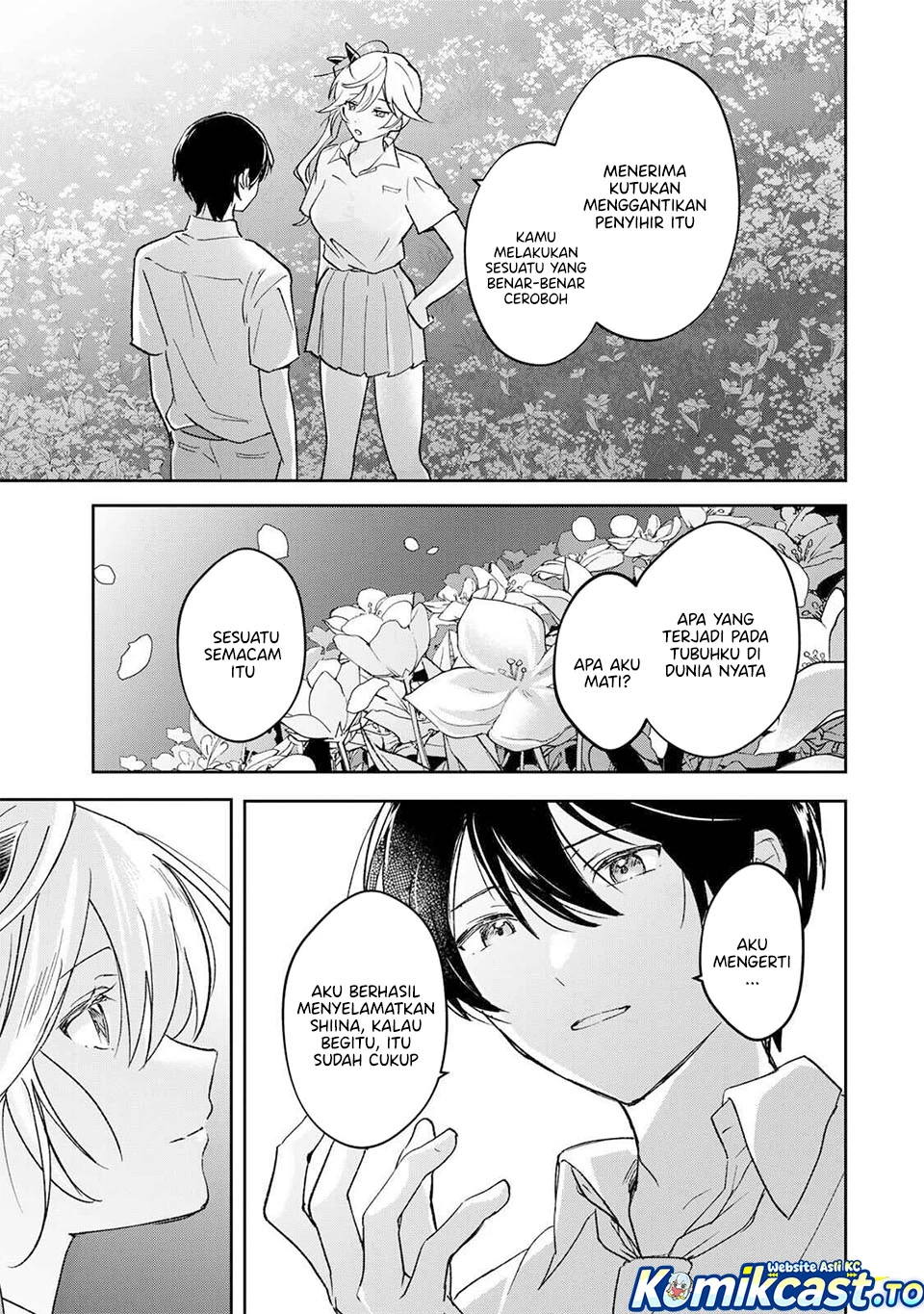 Halaman 9 — Eiyuu to Majo no Tensei Love Comedy Chapter 34