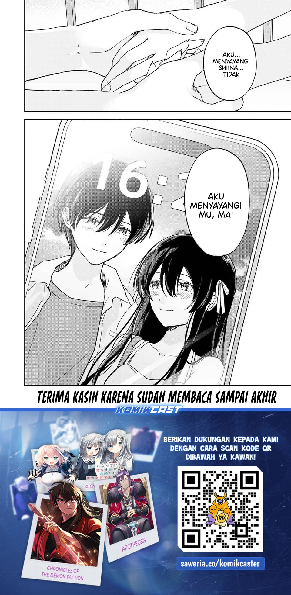 Halaman 15 — Eiyuu to Majo no Tensei Love Comedy Chapter 34