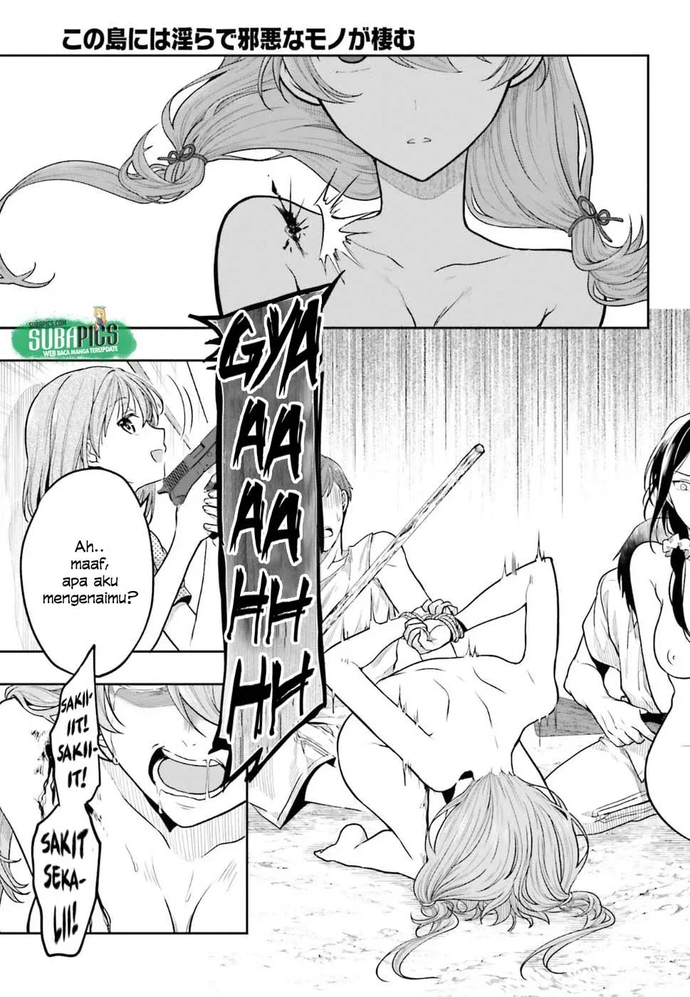 Halaman 12 — Kono Shima ni wa Midara de Jaaku na Mono ga Sumu Chapter 39