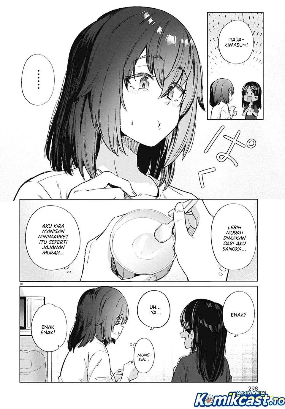 Halaman 19 — Genkai Dokushin Joshi (26) Gohan Chapter 18