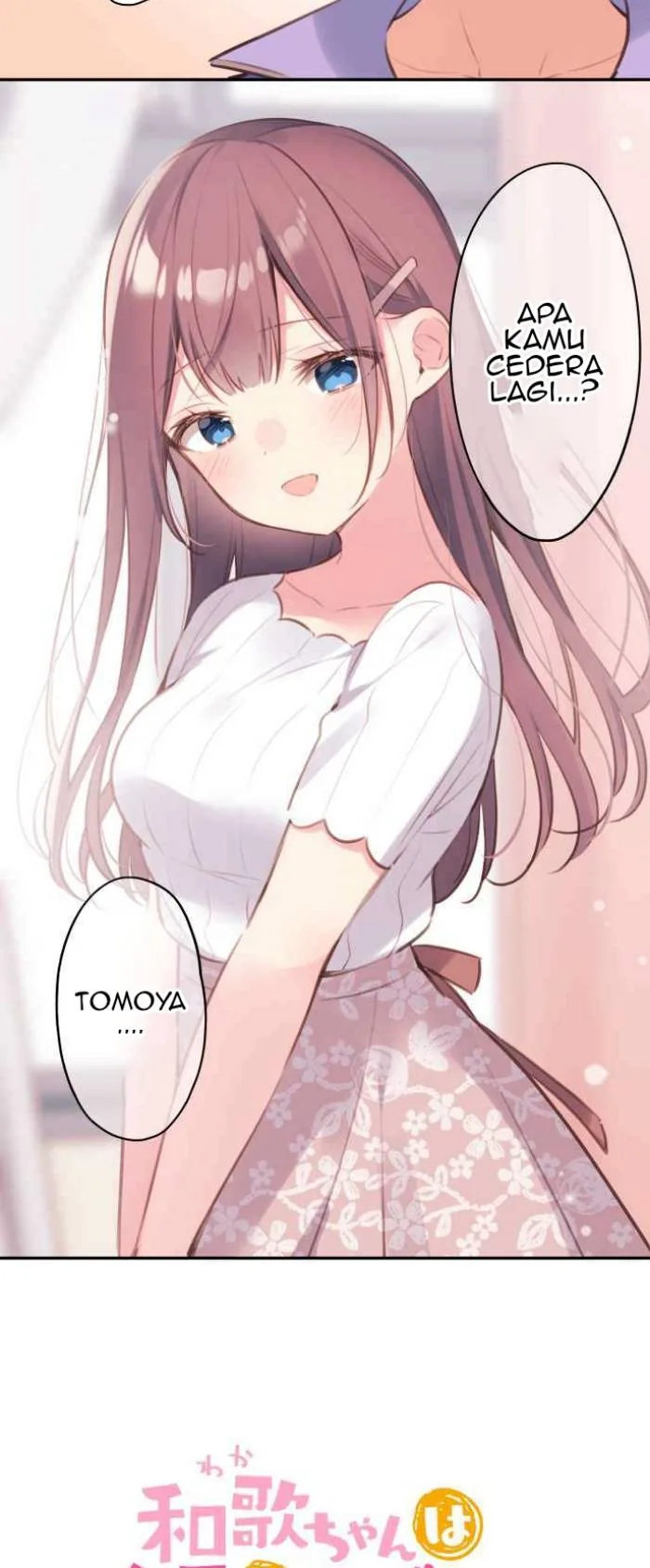 Halaman 3 — Waka-chan Is Flirty Again Chapter 73