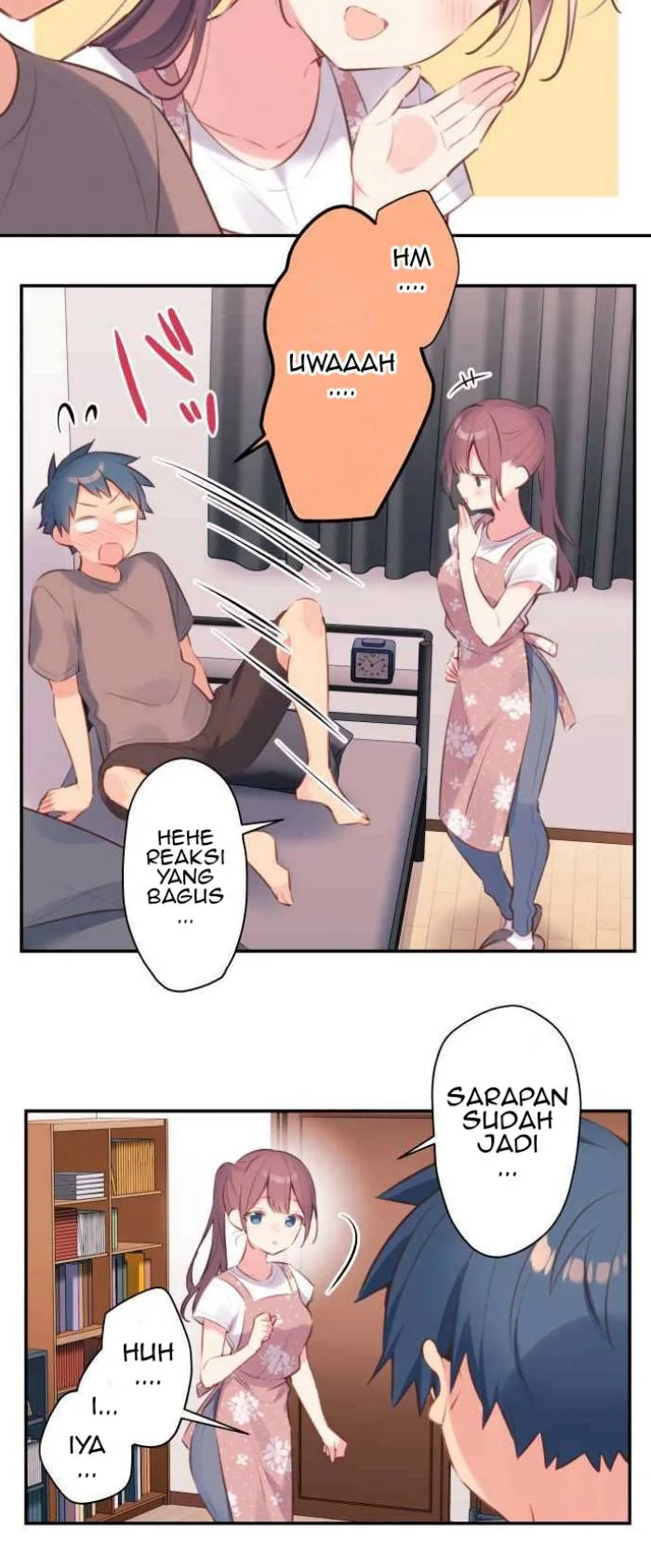 Halaman 11 — Waka-chan Is Flirty Again Chapter 73