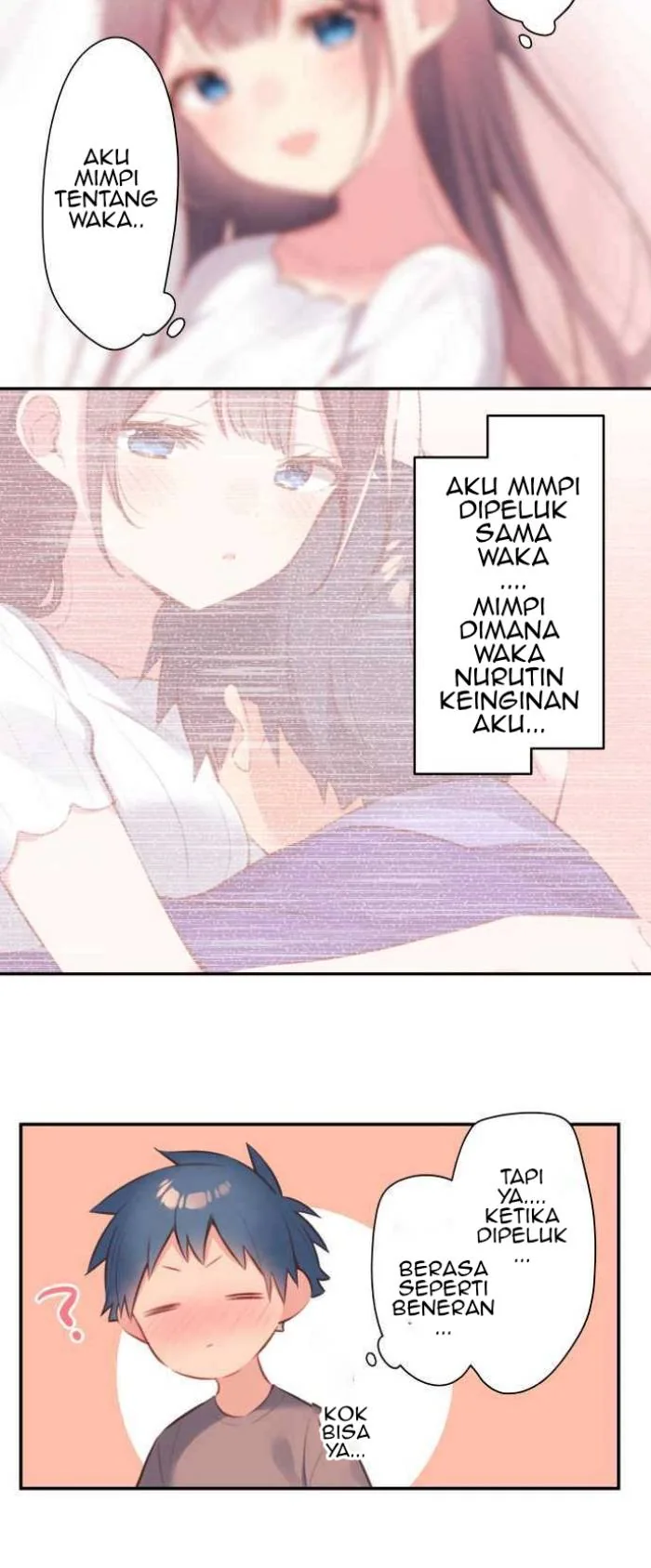 Halaman 15 — Waka-chan Is Flirty Again Chapter 73