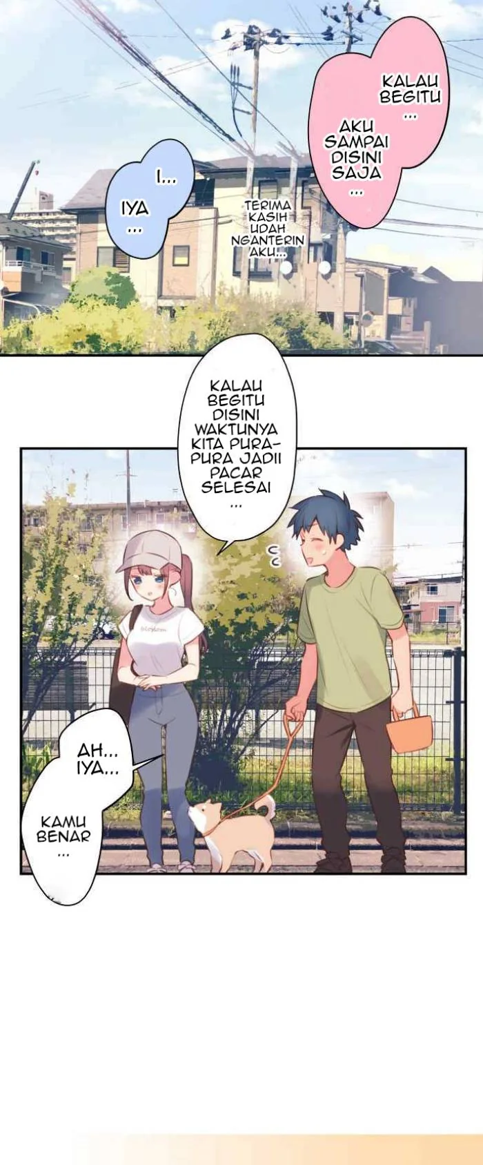 Halaman 21 — Waka-chan Is Flirty Again Chapter 73