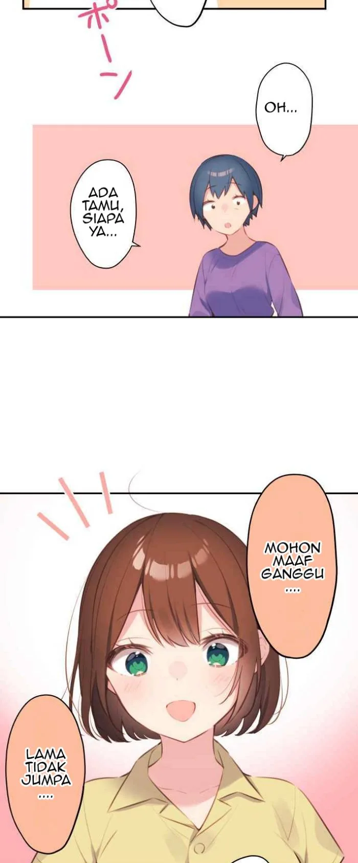 Halaman 34 — Waka-chan Is Flirty Again Chapter 73