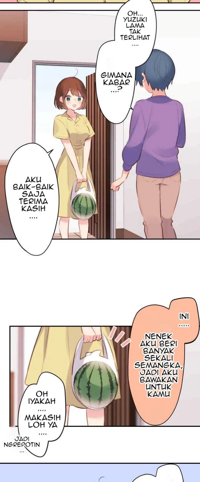 Halaman 35 — Waka-chan Is Flirty Again Chapter 73