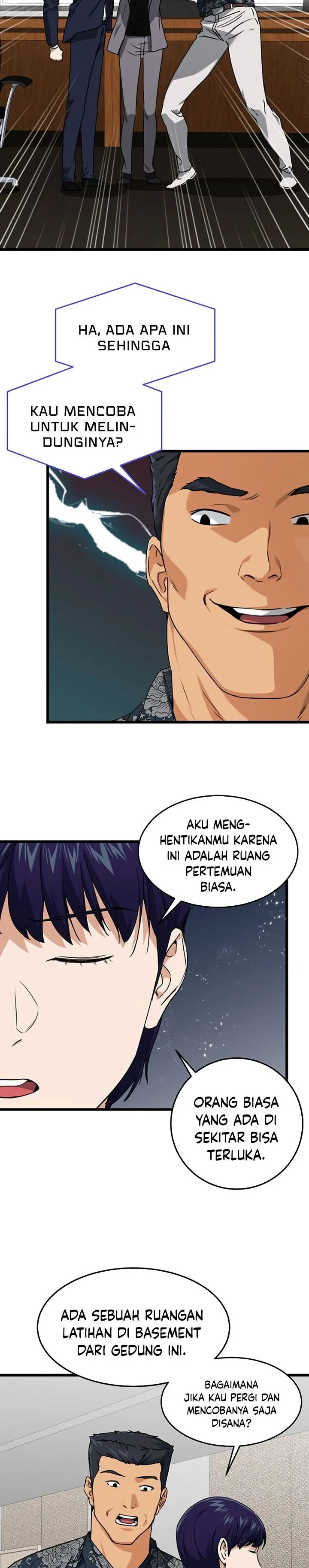 Halaman 4 — My Dad Is Too Strong Chapter 57