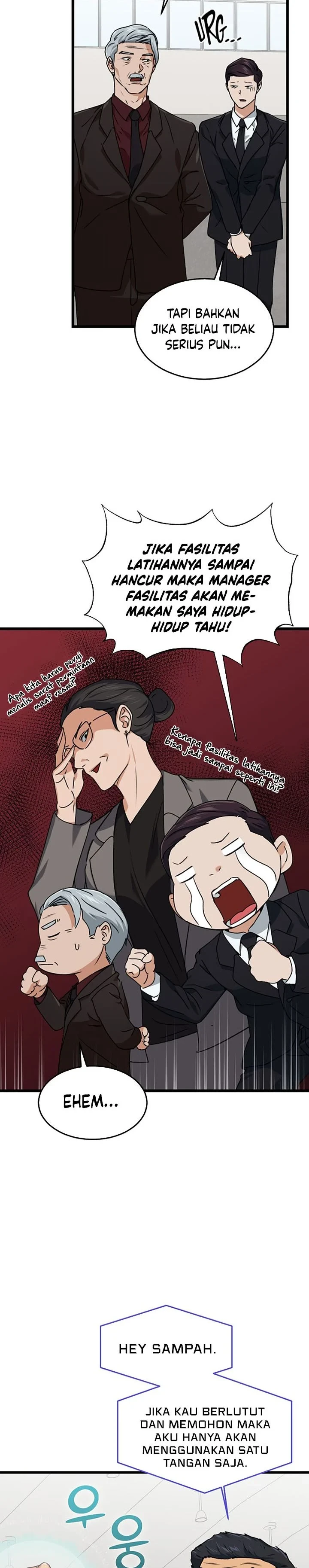 Halaman 9 — My Dad Is Too Strong Chapter 57