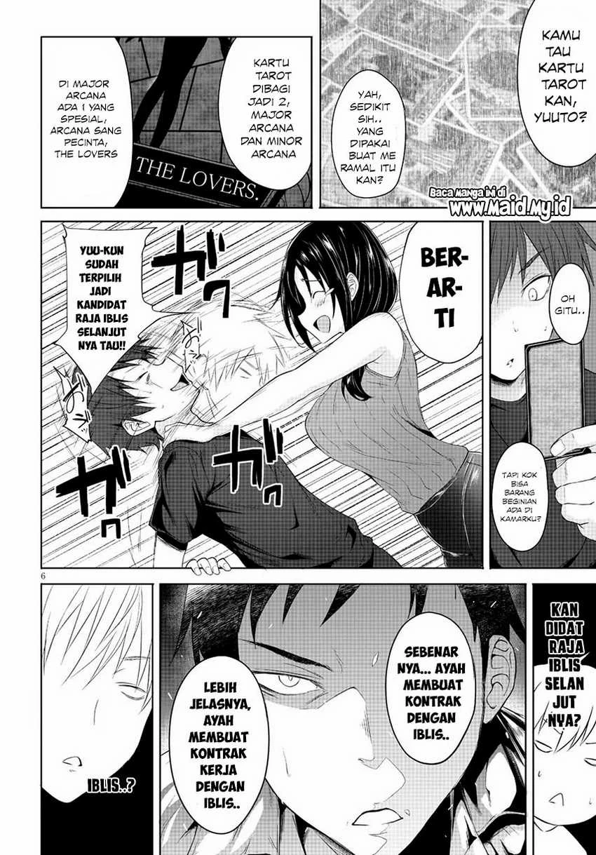 Halaman 12 — Maou Gakuen no Hangyakusha: Jinrui Hatsu no Maou Kouhou, Kenzoku Shoujo to Ouza wo Mezashite Nariagaru Chapter 1