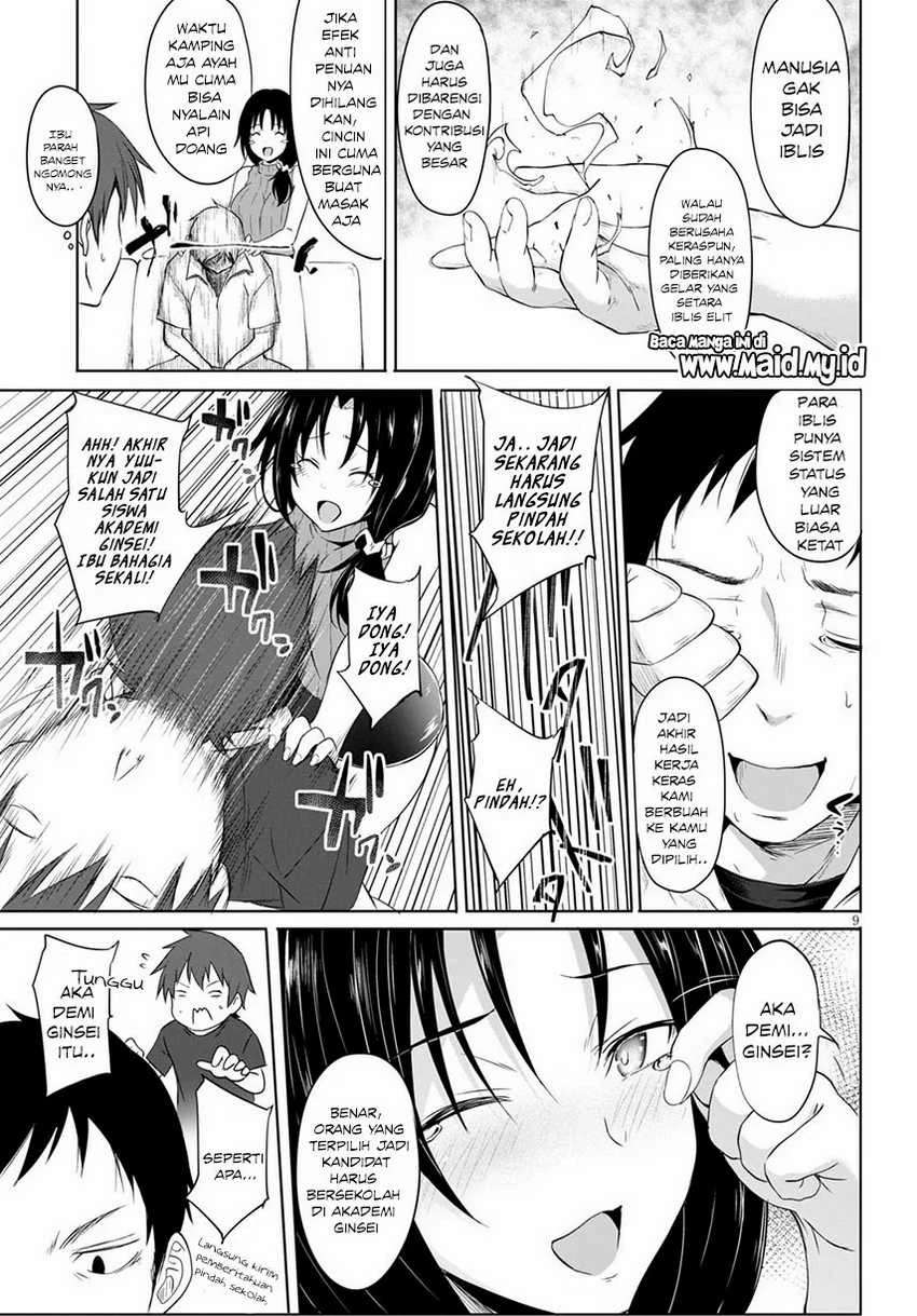 Halaman 15 — Maou Gakuen no Hangyakusha: Jinrui Hatsu no Maou Kouhou, Kenzoku Shoujo to Ouza wo Mezashite Nariagaru Chapter 1