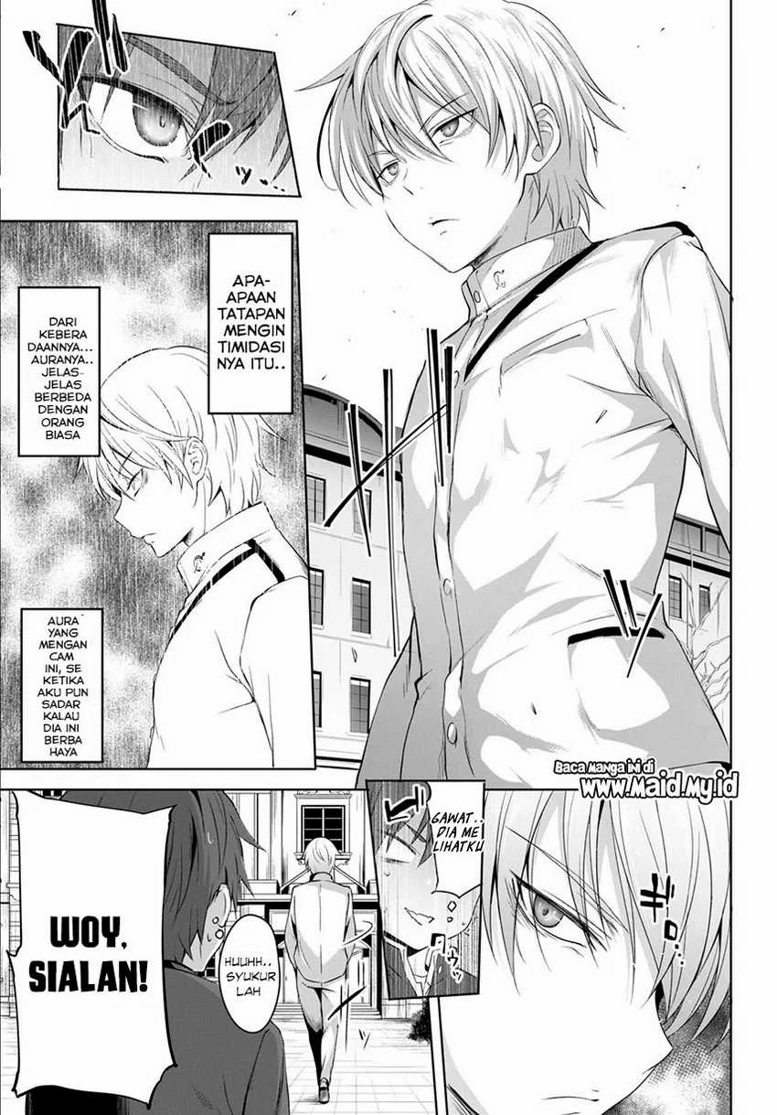 Halaman 19 — Maou Gakuen no Hangyakusha: Jinrui Hatsu no Maou Kouhou, Kenzoku Shoujo to Ouza wo Mezashite Nariagaru Chapter 1