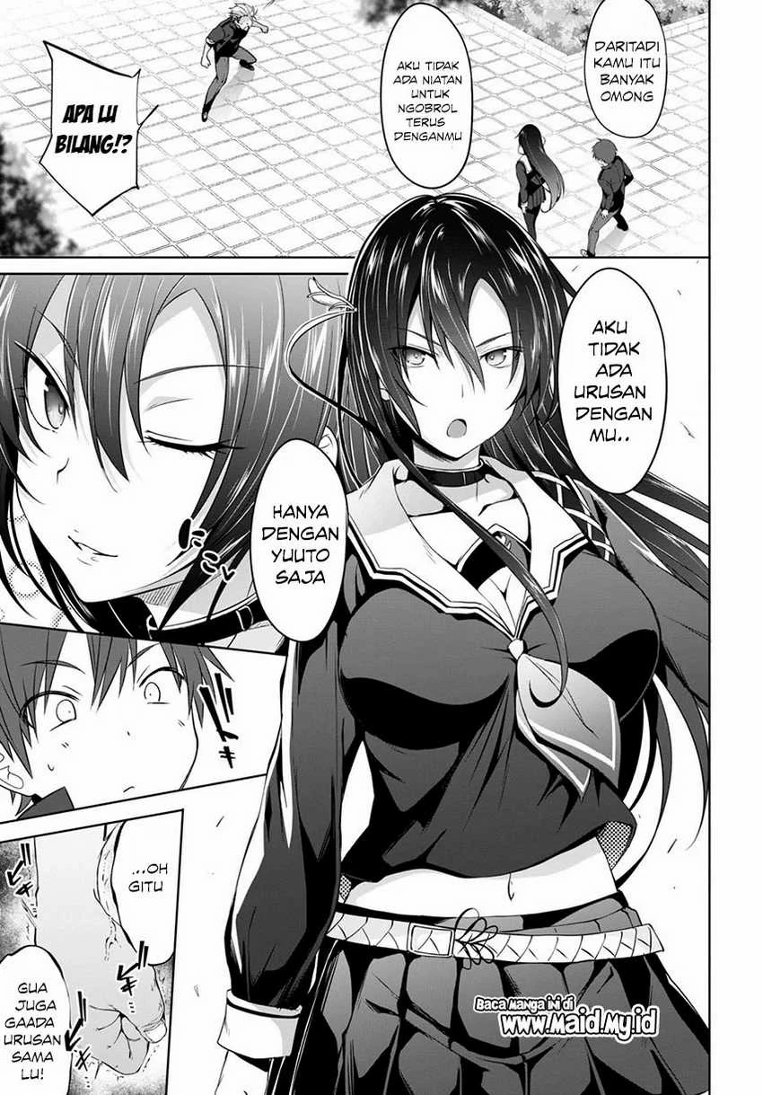 Halaman 31 — Maou Gakuen no Hangyakusha: Jinrui Hatsu no Maou Kouhou, Kenzoku Shoujo to Ouza wo Mezashite Nariagaru Chapter 1
