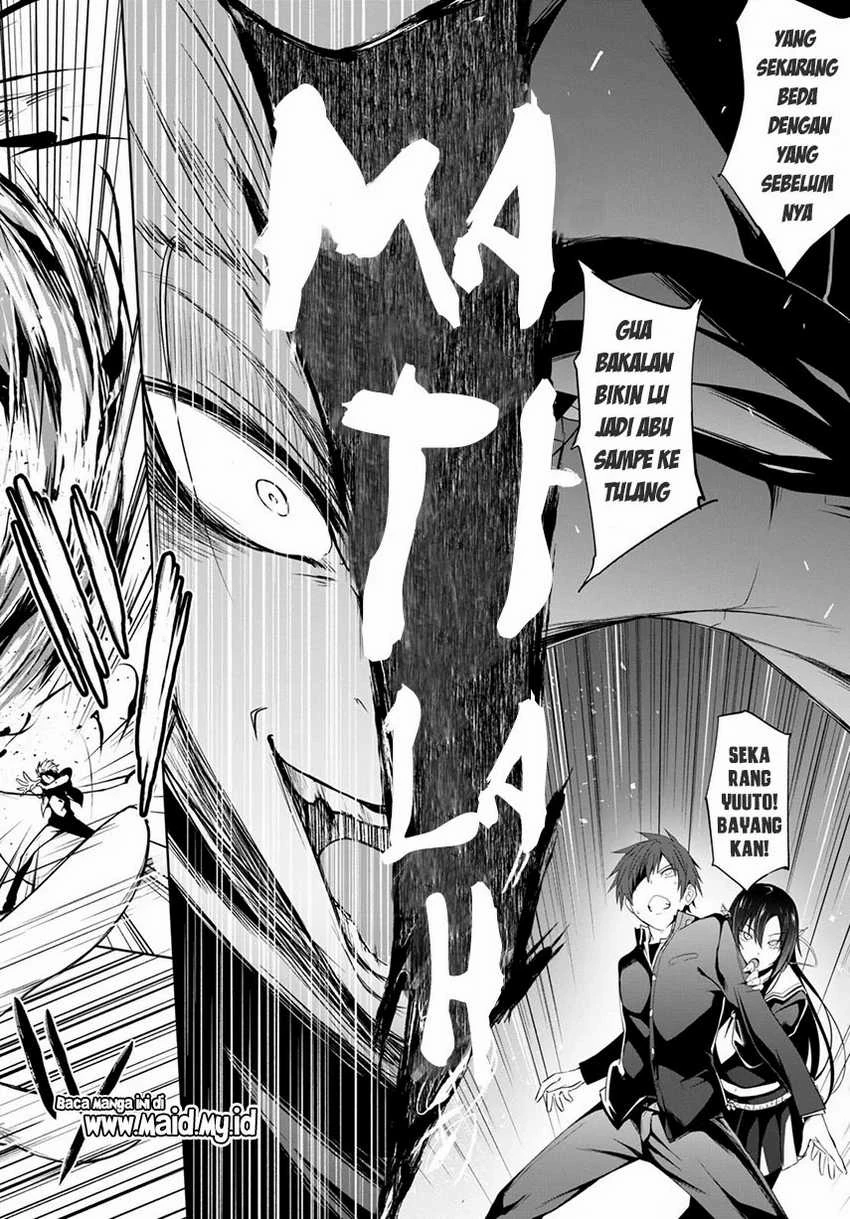Halaman 36 — Maou Gakuen no Hangyakusha: Jinrui Hatsu no Maou Kouhou, Kenzoku Shoujo to Ouza wo Mezashite Nariagaru Chapter 1