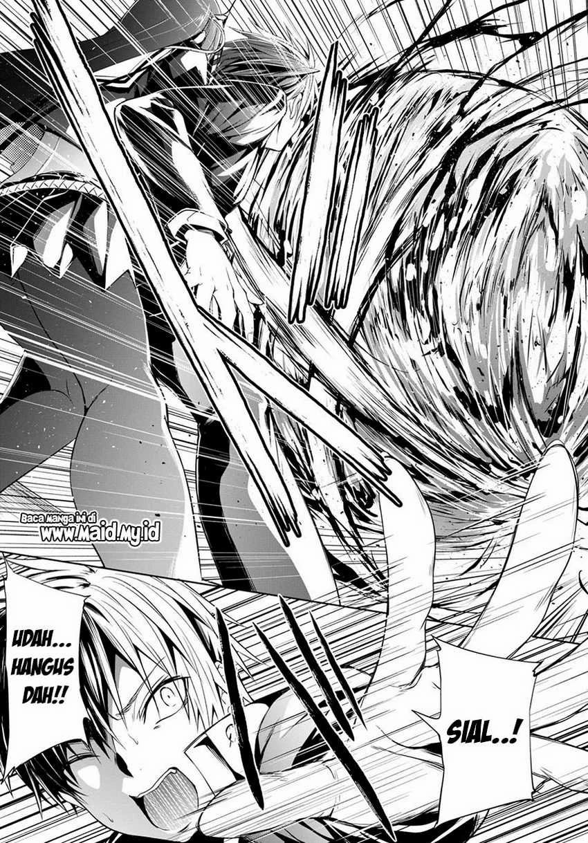 Halaman 37 — Maou Gakuen no Hangyakusha: Jinrui Hatsu no Maou Kouhou, Kenzoku Shoujo to Ouza wo Mezashite Nariagaru Chapter 1