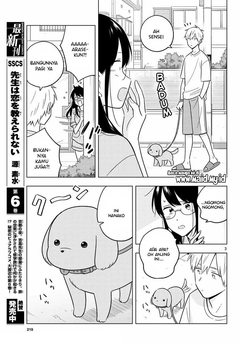 Halaman 5 — Sensei wa Koi wo Oshierarenai Chapter 43