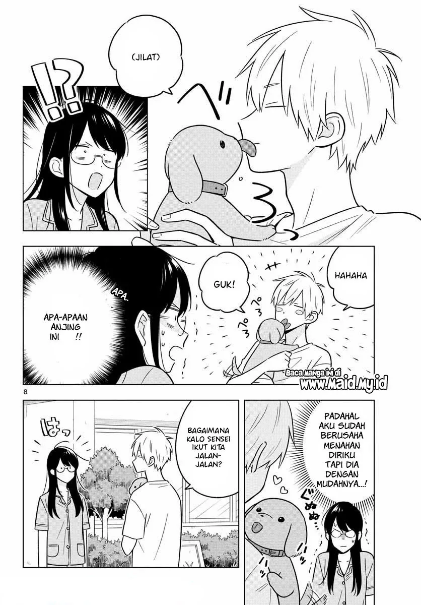 Halaman 10 — Sensei wa Koi wo Oshierarenai Chapter 43