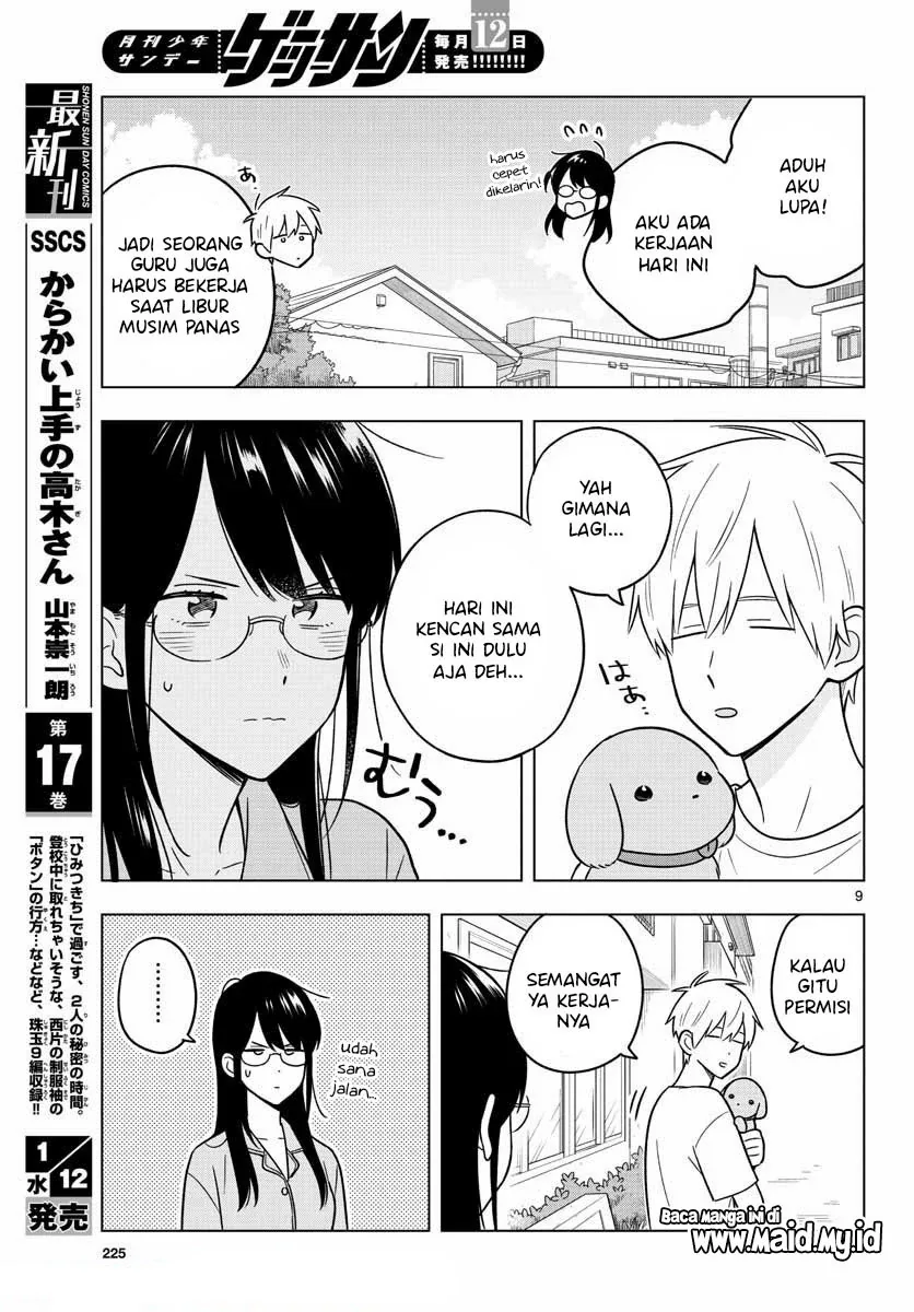 Halaman 11 — Sensei wa Koi wo Oshierarenai Chapter 43