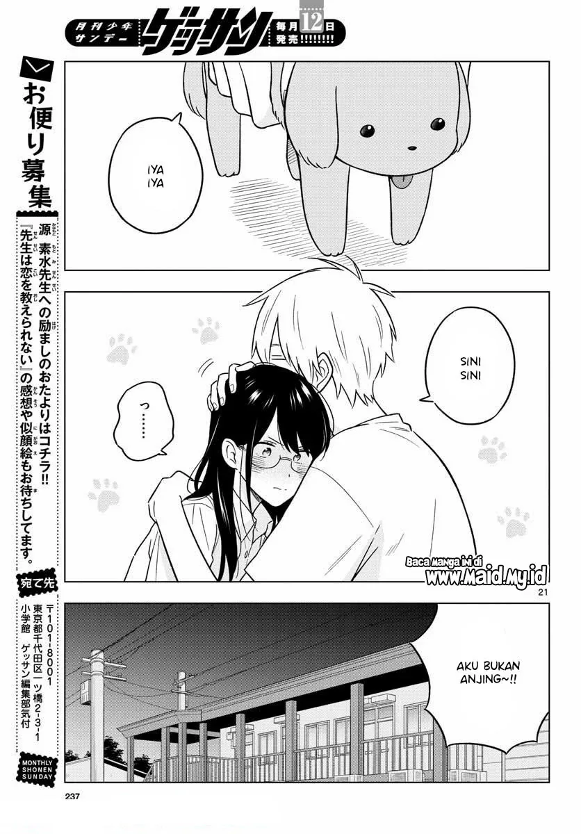Halaman 23 — Sensei wa Koi wo Oshierarenai Chapter 43