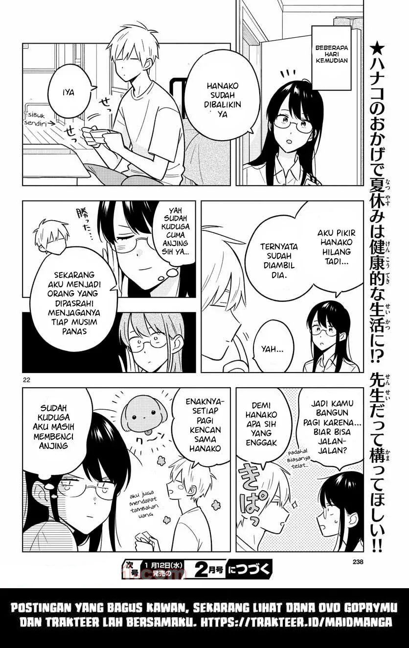 Halaman 24 — Sensei wa Koi wo Oshierarenai Chapter 43