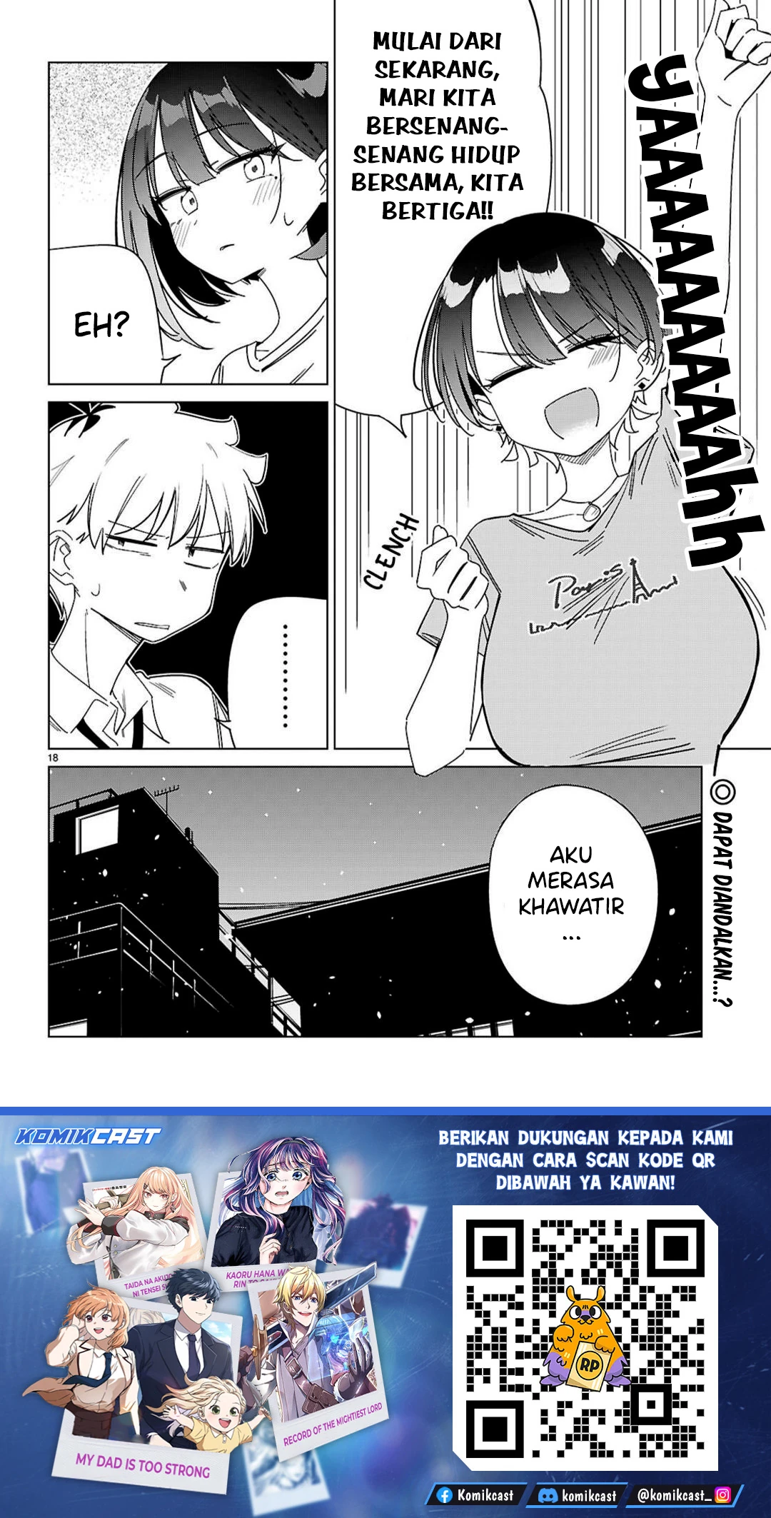 Halaman 16 — Multiverse no Watashi, Koishite Ii desu ka? Chapter 10
