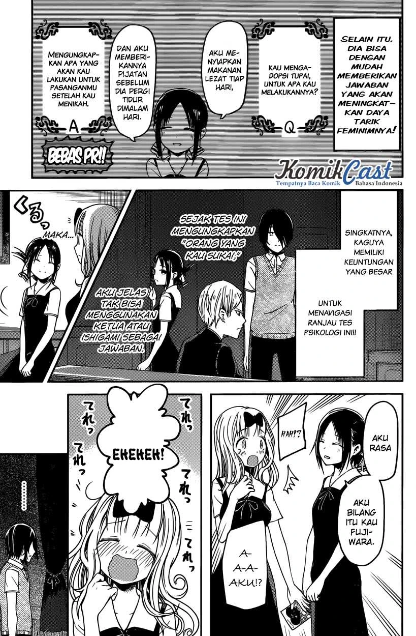 Halaman 6 — Kaguya-sama wa Kokurasetai: Tensai-tachi no Renai Zunousen Chapter 28